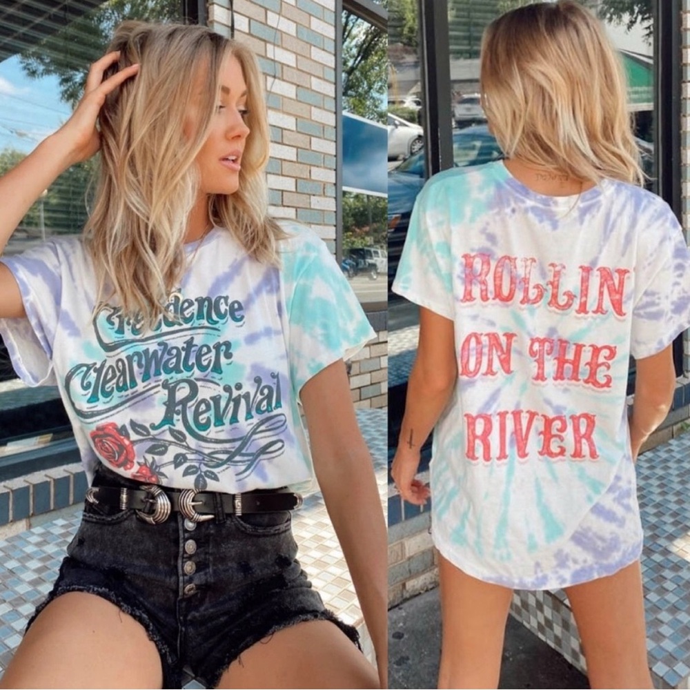 Daydreamer CCR Rolling on the River t-shirt
